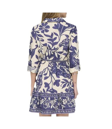 Robe beige/bleu femme jdy yanna 7/8