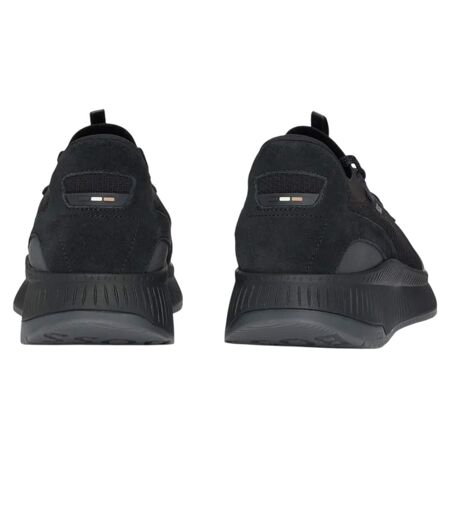 Mens Ttnm Evo Suede Trainers Black Boss