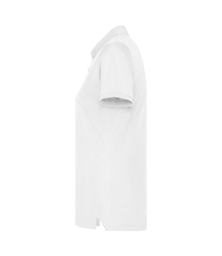 Polo Manches Courtes Tormo Femme Blanc Roly