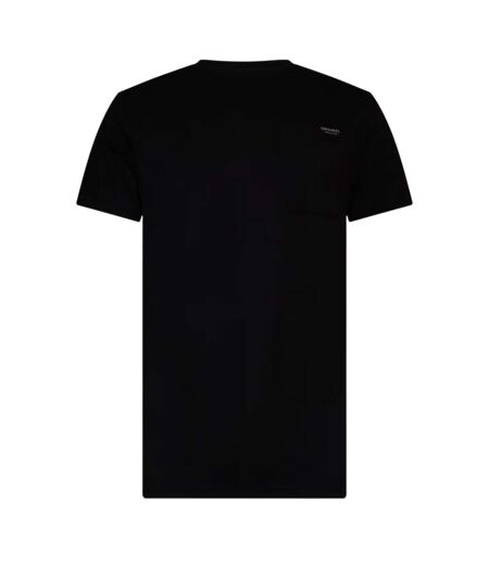 Mens Portville T-shirt Black Crosshatch