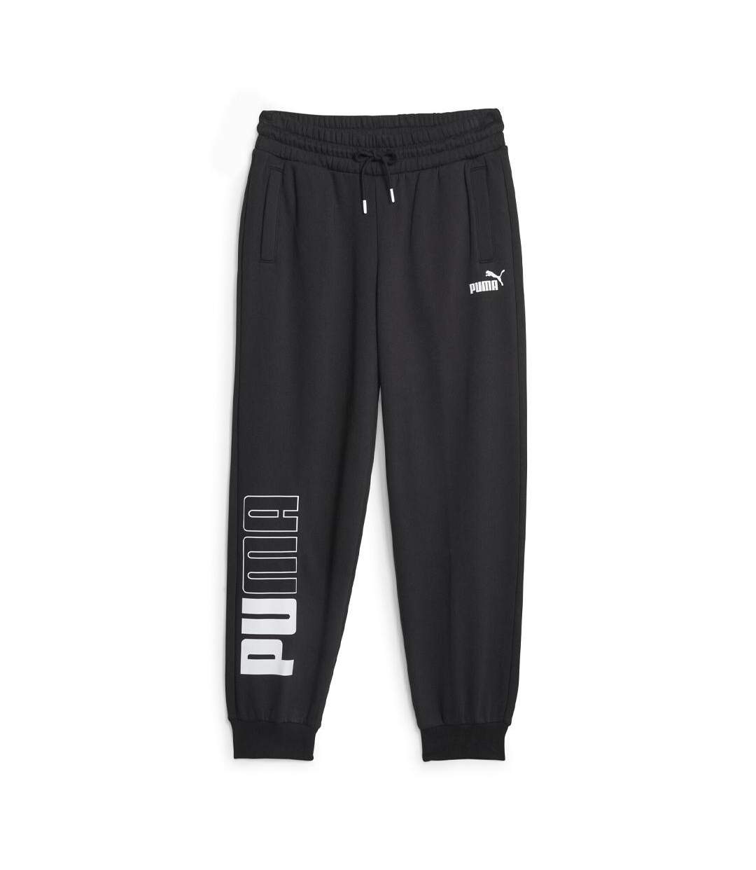 Jogging noir femme puma power 676025 - l-2