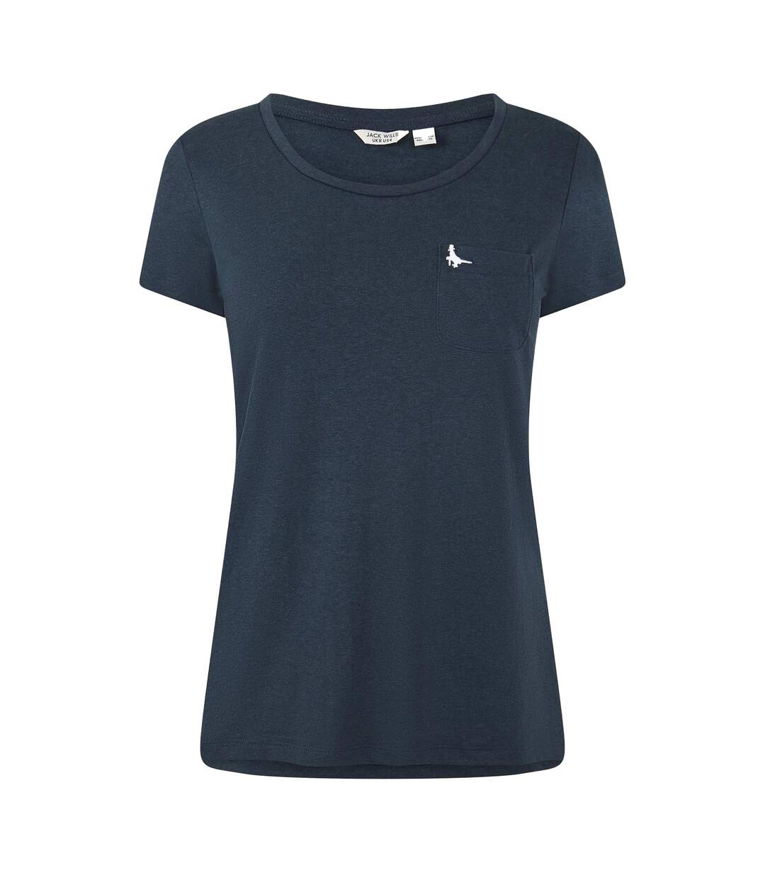 T-shirt Fullford Femme Bleu Marine Jack Wills-1