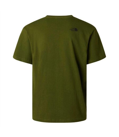 Mens Mountain Pocket T-shirt Woodland Green The North Face