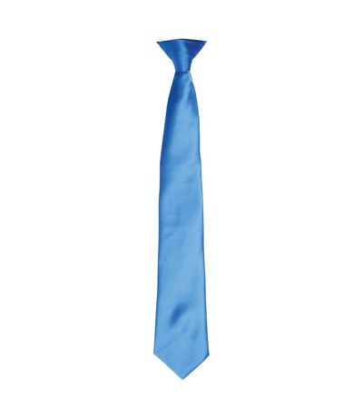 Premier Unisex Adult Satin Tie (Sapphire Blue) (One Size) - UTPC6346