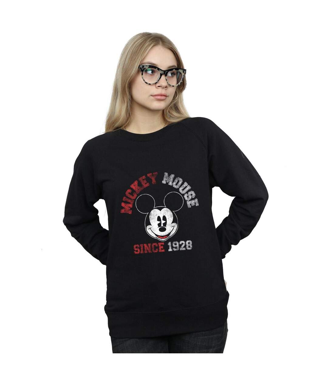 Disney Sweat-shirt Womens/Ladies Minnie Mouse Since 1928 (Noir) - UTBI26910-2