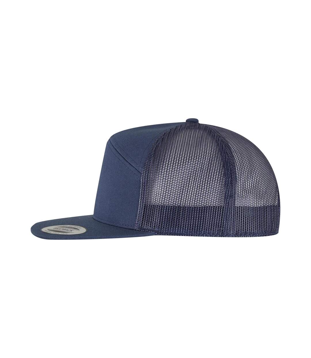 Casquette Trucker Motif/style Classique Bleu Marine Flexfit-3