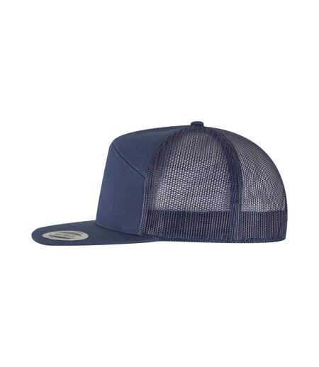 Casquette Trucker Motif/style Classique Bleu Marine Flexfit