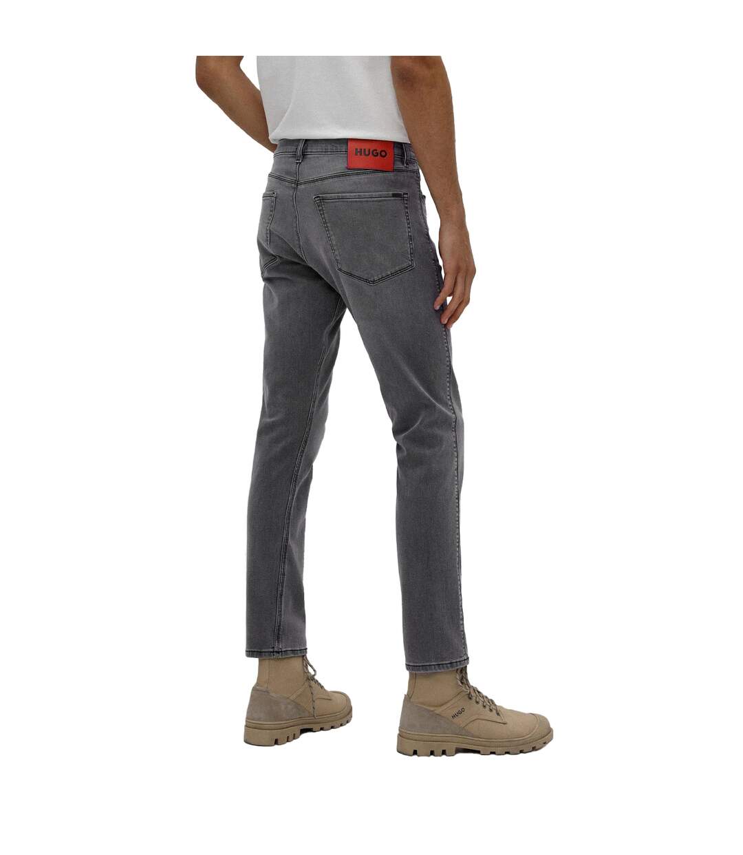 Jean Homme Gris Hugo-3