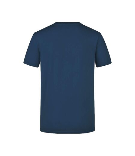 T-shirt Homme Bleu Marine James And Nicholson