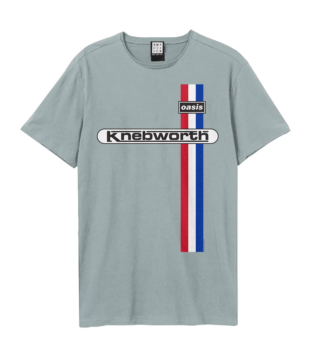 T-shirt knebworth adulte bleu Amplified