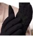 Ladies Soft Shell Waterproof Wind Resistant Thermal Gloves-4