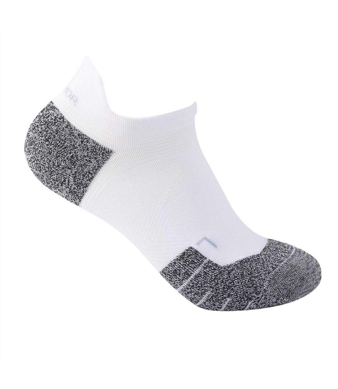 Womens/ladies Logo No-show Socks White Karrimor-3