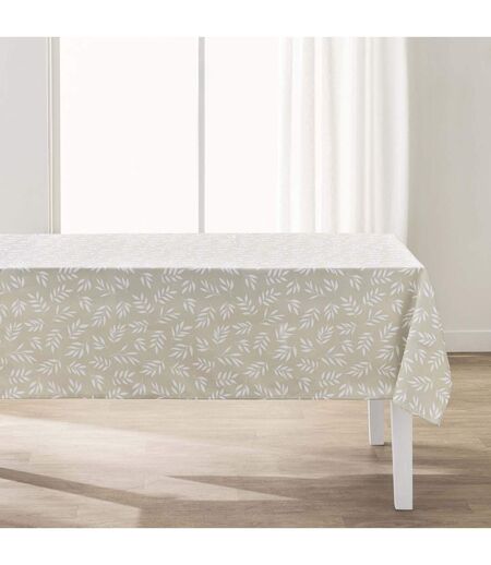 Nappe Antitache Imprimé Milova 145x240cm Naturel