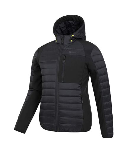 Doudoune matelassée turbine homme noir Mountain Warehouse Mountain Warehouse