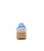 Baskets bleu clair femme adidas court bold-3
