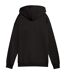 Womens/ladies Overhead Hoodie  Black Puma-3