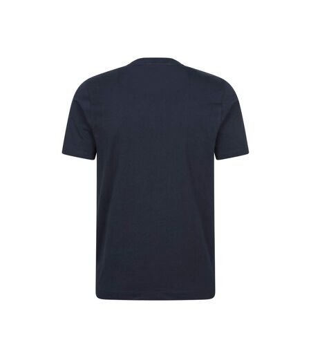 Mens Keswick Short-sleeved T-shirt Navy Mountain Warehouse