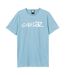 T-shirt logo adulte bleu Amplified