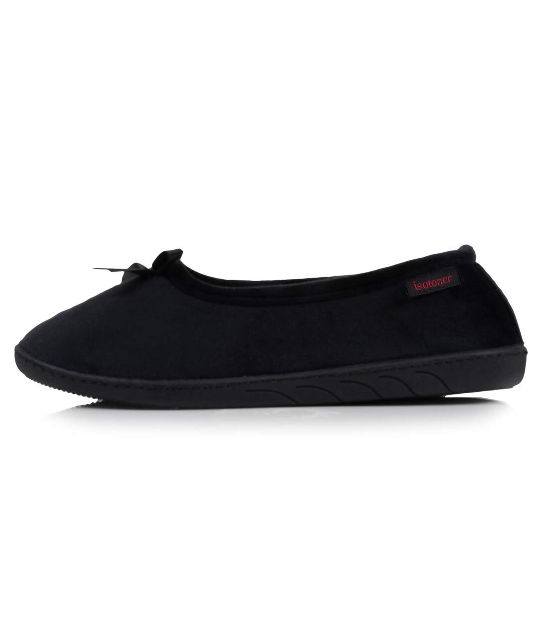 Isotoner Chaussons Ballerines femme ultra confortables semelle à mémoire de forme-3