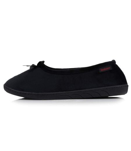 Isotoner Chaussons Ballerines femme ultra confortables semelle à mémoire de forme