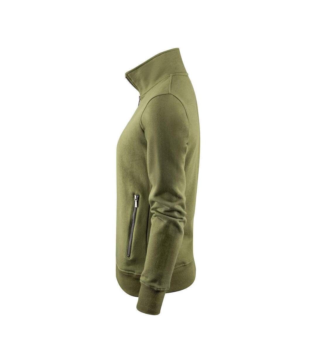 Veste Melville Femme Vert Kaki Foncé James Harvest-3