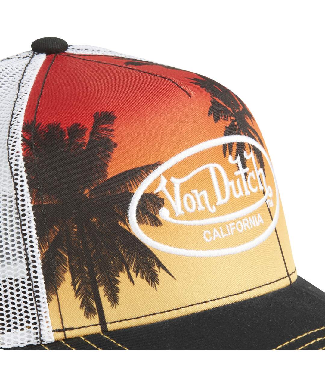 Casquette trucker avec filet avec print en sublimation Subli Calif Vondutch-3