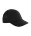 Casquette De Baseball D'entraînement Technical Noir Beechfield-1