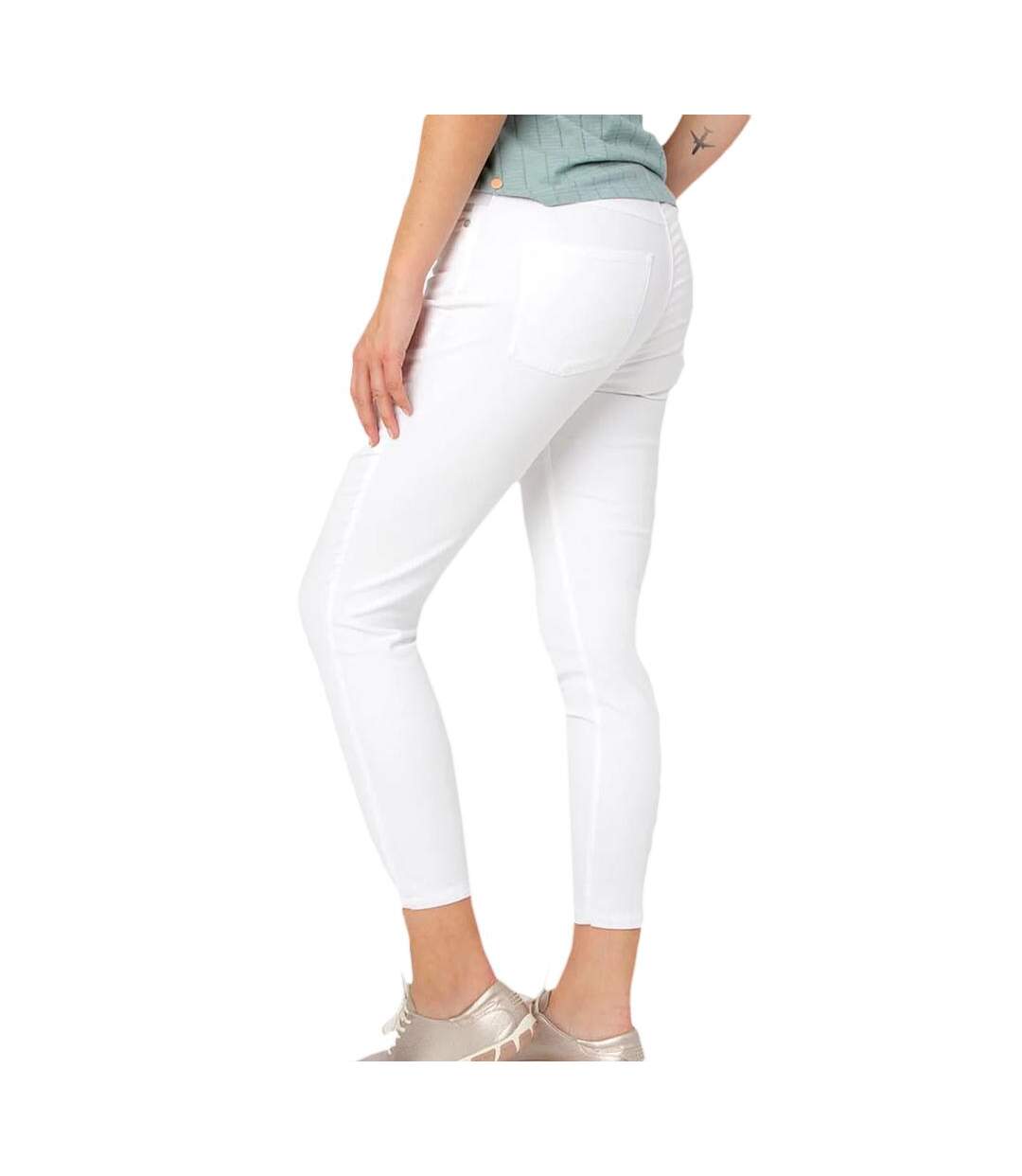 Pantalon Blanc Femme Tbs Leonihui - 36