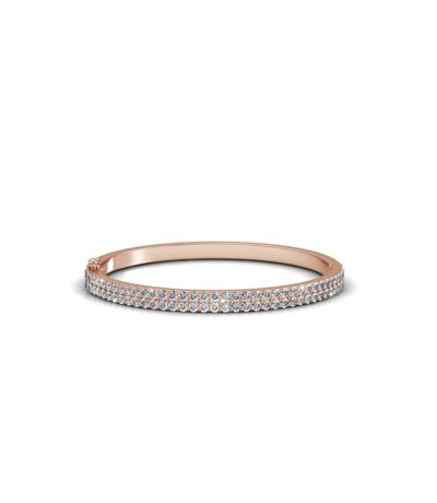 Bracelet Glamour - Or Rosé et Cristal