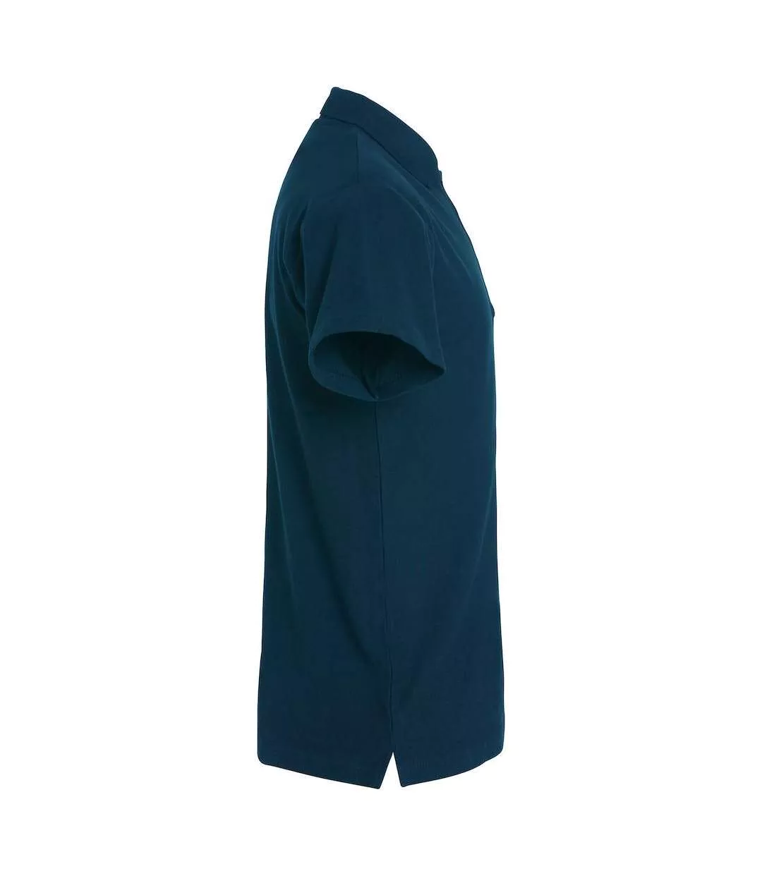 Polo Basic Homme Bleu Marine Foncé Clique-4