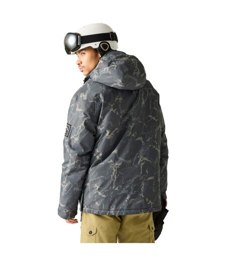 Blouson De Ski Motif/style Fissuré Freeride Homme Noir Dare 2B