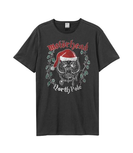 T-shirt north pole adulte charbon Amplified