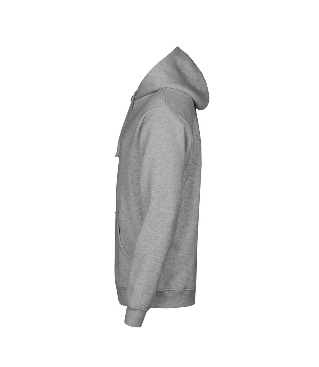 Unisex Adult Urban Hoodie Heather Grey Tee Jays-3