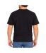 T-Shirt noir homme redskins sleeves-2