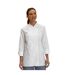 Veste De Chef À Manches Longues Premium Womens/Ladies Blanc Dennys-3