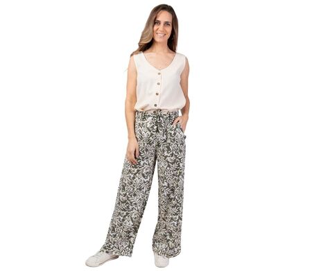 Pantalon été en viscose léger MELODY coupe ample Coton Du Monde