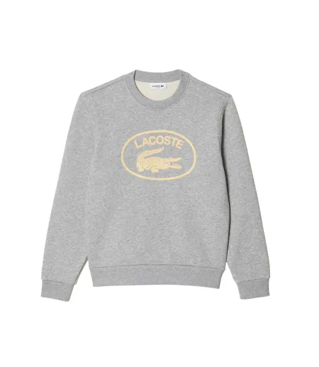 Sweat Femme Gris Lacoste
