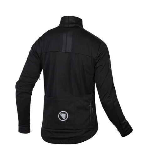 Mens Windchill Ii Performance Windproof Long-sleeved Cycling Jacket Black Endura