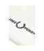Bonnet Motif/style Logo Brodé Blanc Neige Fred Perry-3