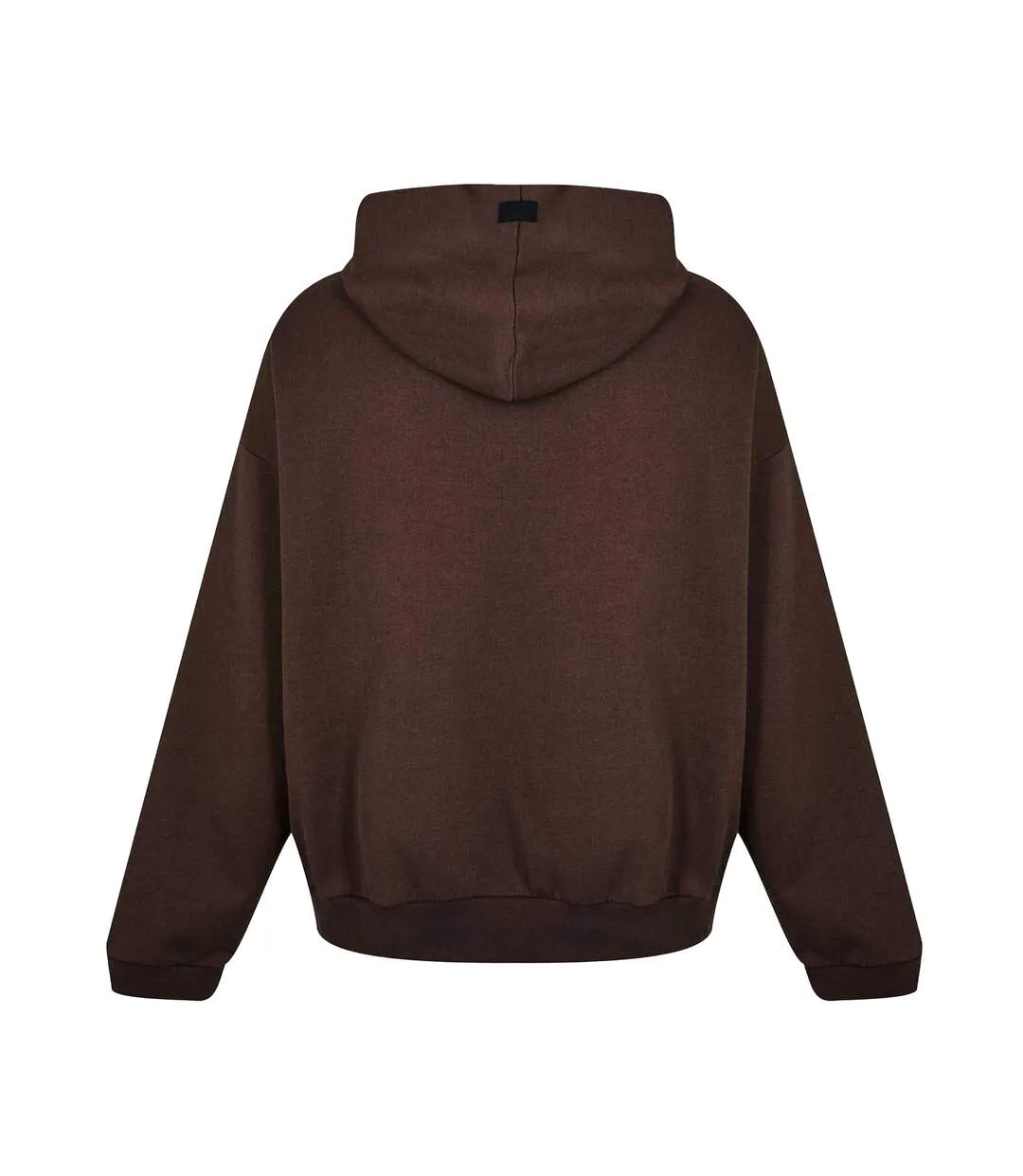 Unisex Adult Relaxed Fit Hoodie Brown Firetrap-2