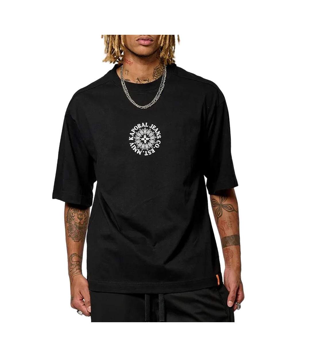 T-Shirt noir homme kaporal taz-1