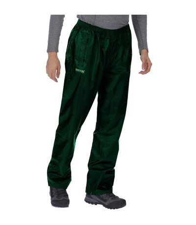 Regatta Great Outdoors Mens Outdoor Classics Stormbreak Waterproof Overtrousers (Dark Olive) - UTRG1231