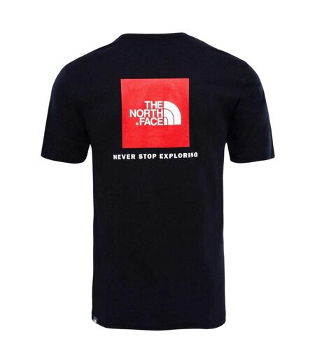 T-shirt Never Stop Exploring Homme Noir Rouge The North Face