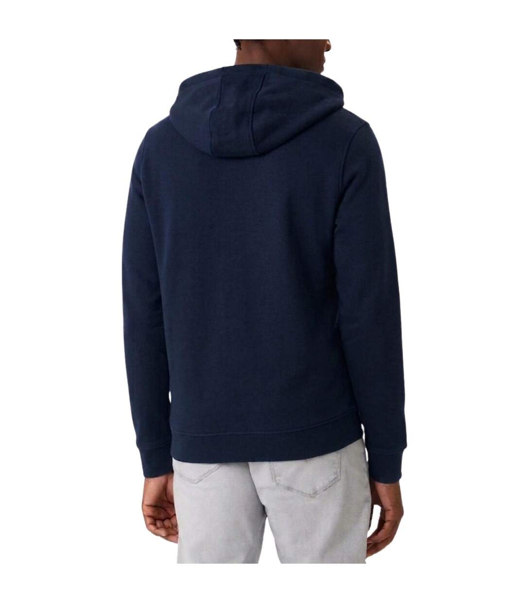 Sweat À Capuche Motif/style Logo Homme Bleu Marine Foncé Guess-2
