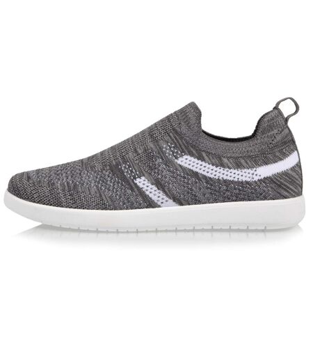 Isotoner Baskets femme slip on, enfilage facile