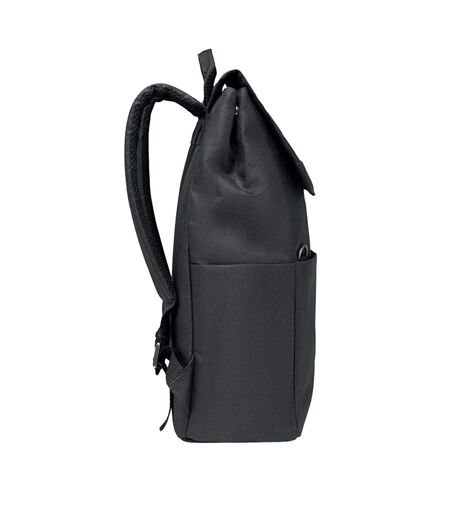 Daegu lap two tone rpet laptop backpack one size black MidOcean