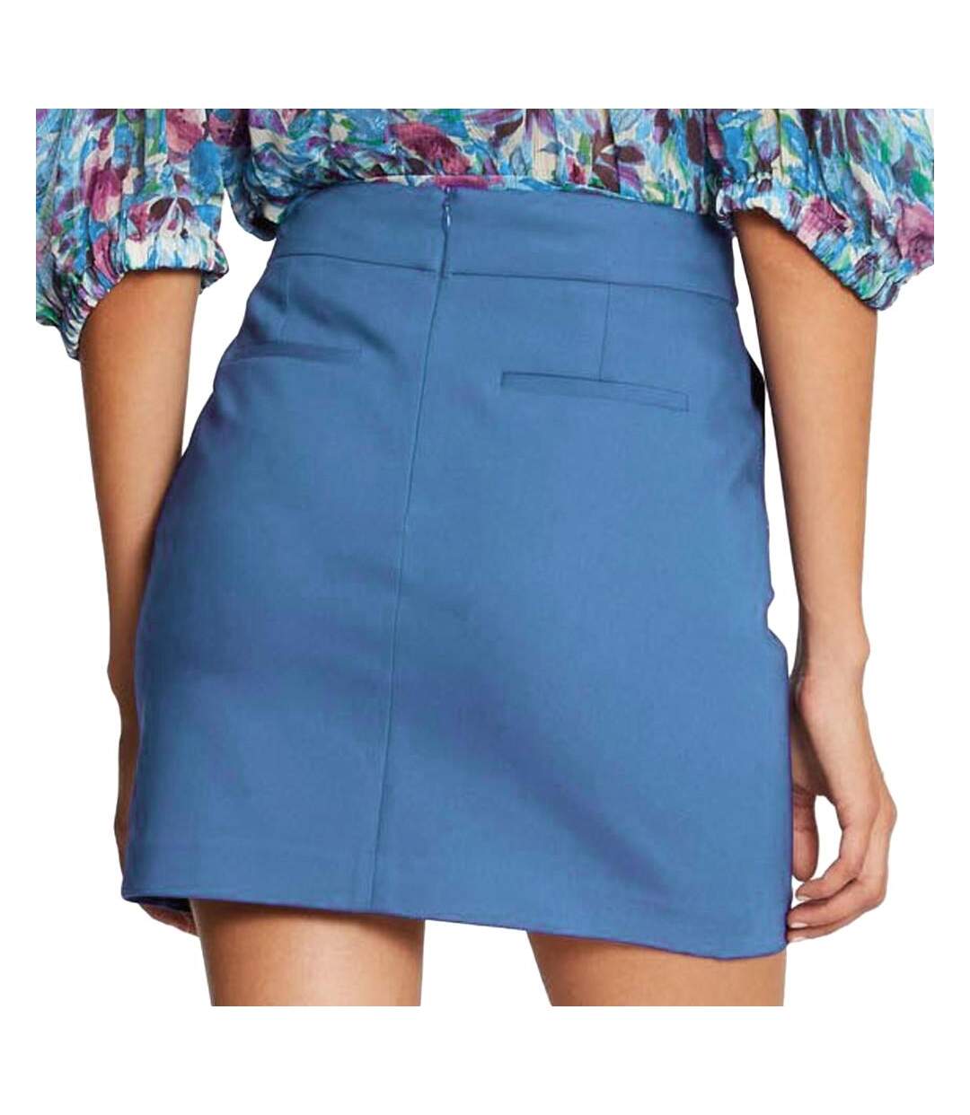 Jupe bleu clair femme morgan jipli - 36-2