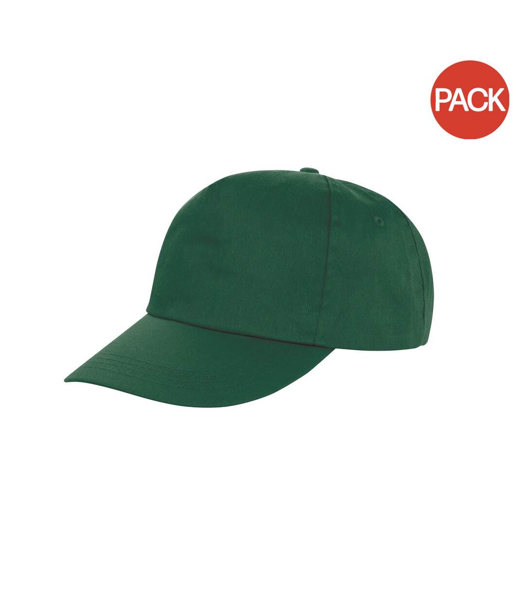 Lot de 2  casquettes houston adulte vert bouteille Result