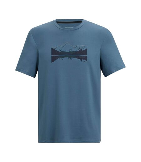 T-shirt Motif/style Coucher De Soleil Fingal Homme Bleu De Chine Regatta