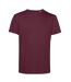 T-shirt E150 Homme Bordeaux B&C-1